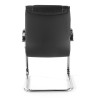 silla confidente negro bahia patin piel sintetica 6