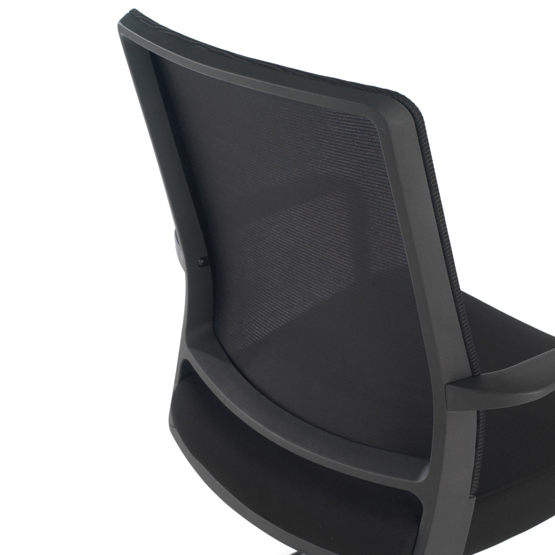 silla confidente negro dante red transpirable malla 4