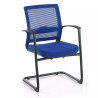 Silla confidente Diva patín - AZUL