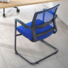 silla confidente azul diva malla 2