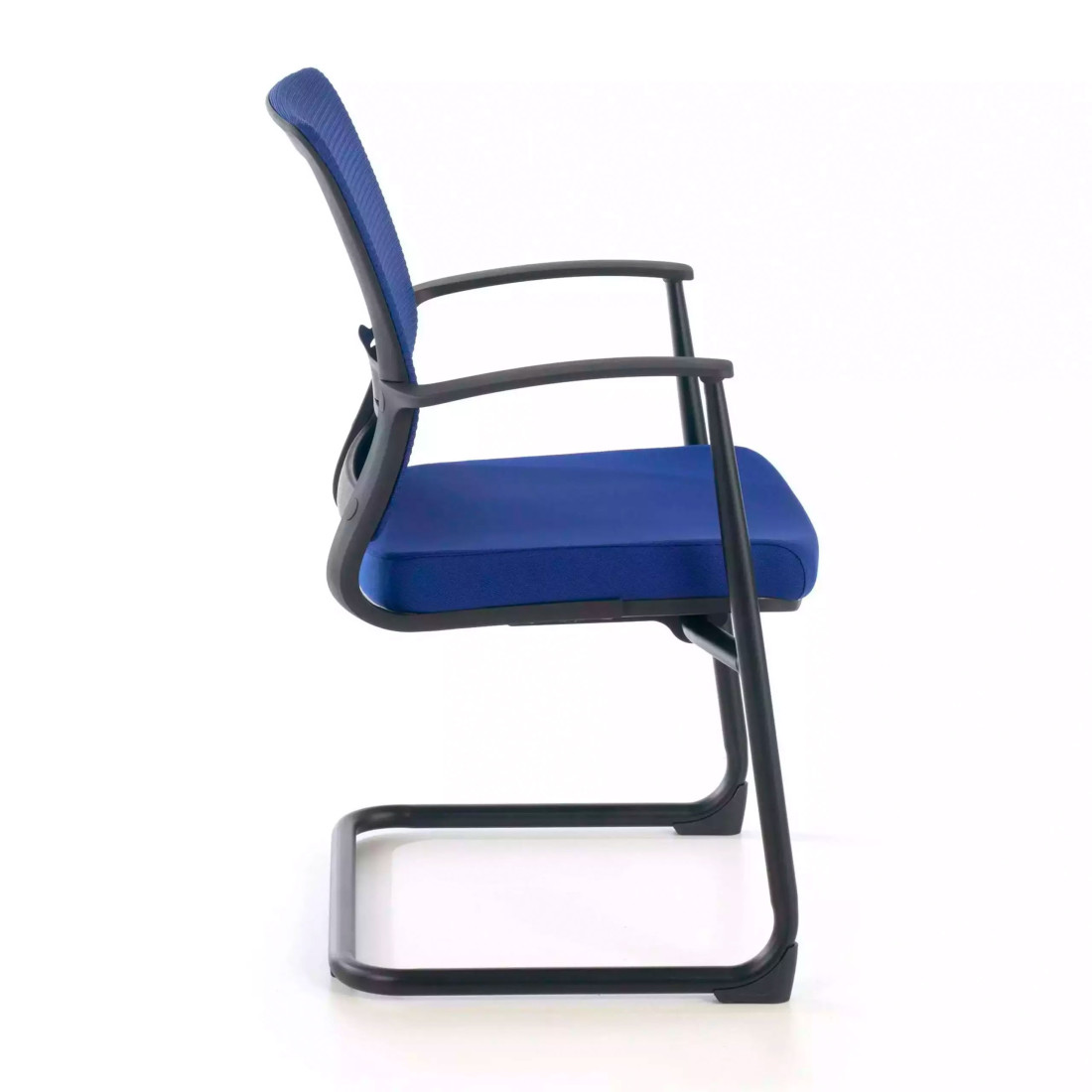 silla confidente azul diva malla 4