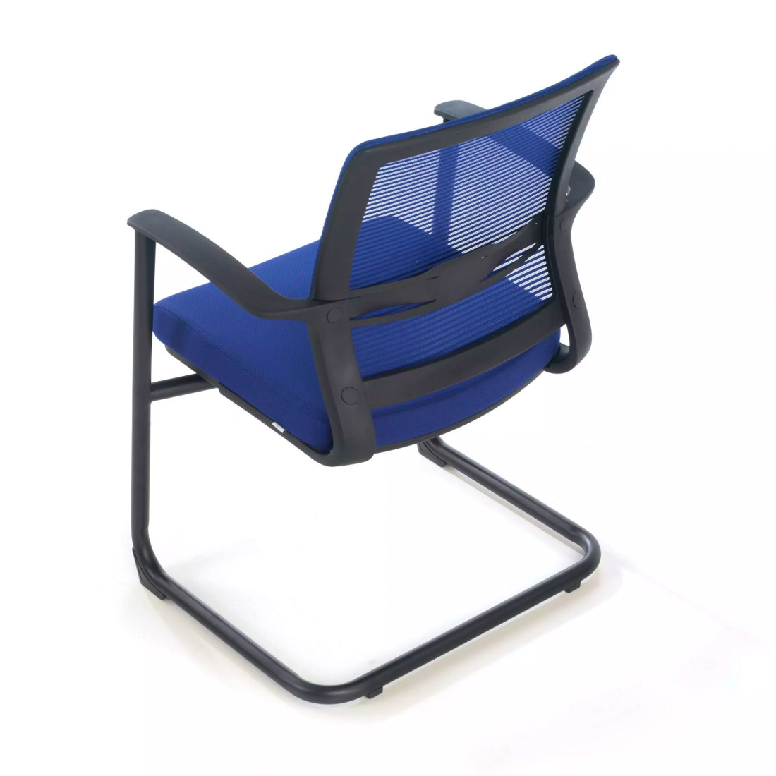 silla confidente azul diva malla 8
