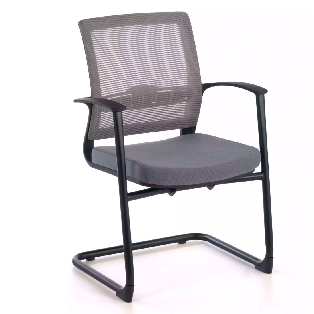 silla confidente gris diva malla 1