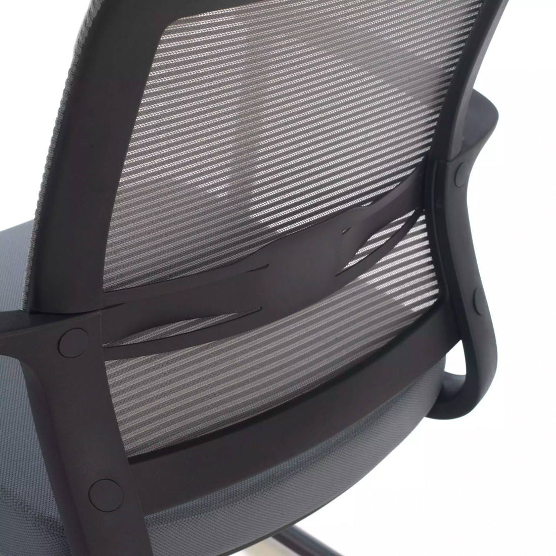 silla confidente gris diva malla 5