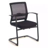 Silla confidente Diva patín - NEGRO