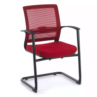 Silla confidente Diva patín - ROJO