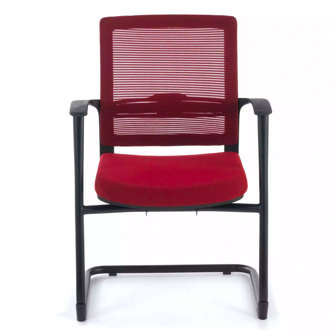 silla confidente rojo diva malla 3