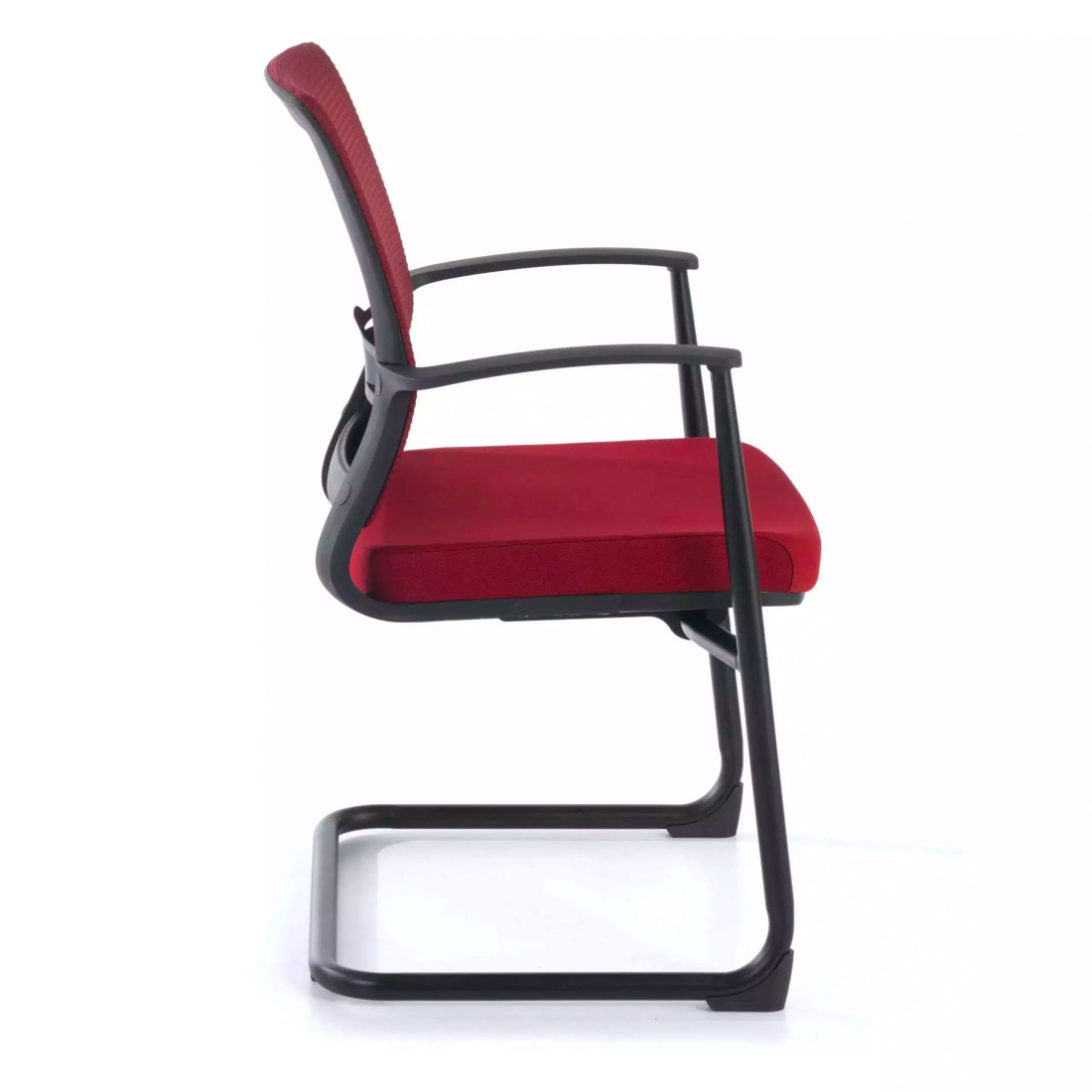 silla confidente rojo diva malla 4