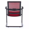 silla confidente rojo diva malla 7