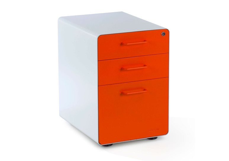 Cajonera de oficina apple - Naranja