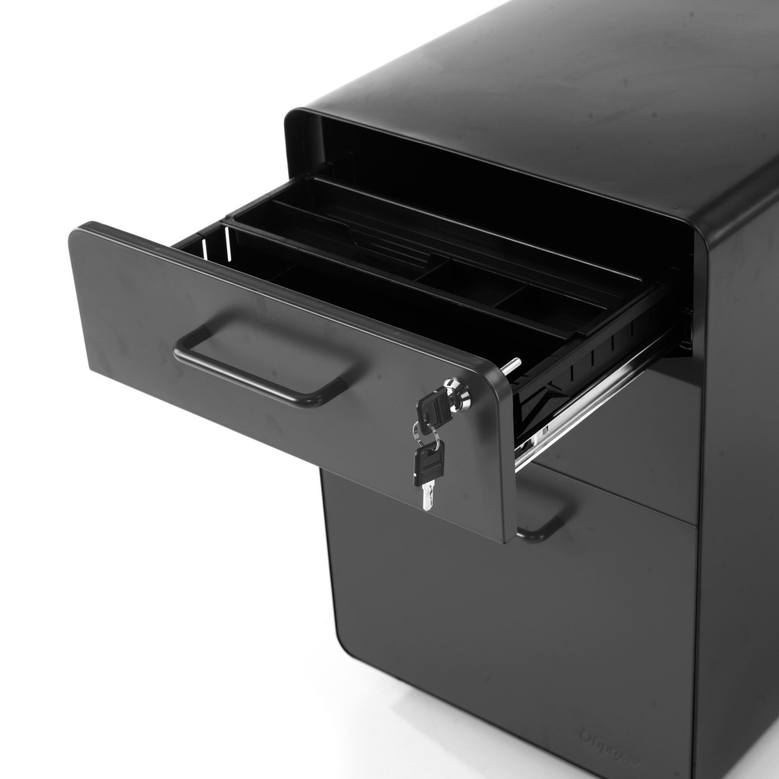cajonera de escritorio negro apple 3