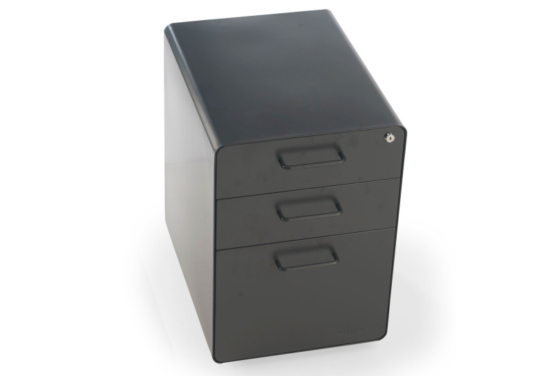 cajonera de escritorio negro apple 4