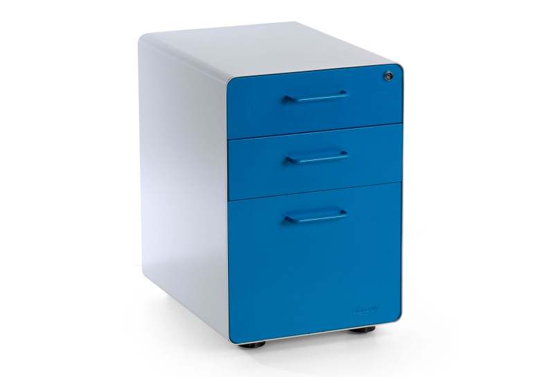 Cajonera de oficina apple - AZUL