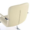 silla confidente beige oslo piel sintetica 6