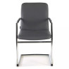 silla confidente gris oslo piel sintetica 3