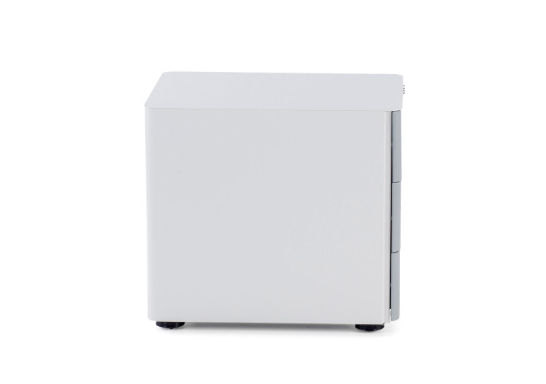 cajonera de escritorio blanco gris moby 3 cajones 7