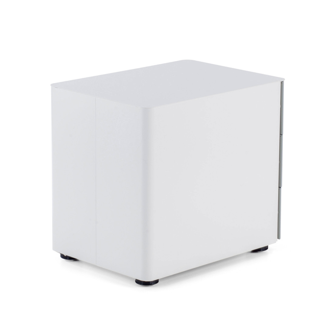 cajonera de escritorio blanco gris moby 3 cajones 8