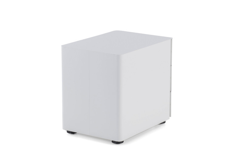 cajonera de escritorio blanco moby 3 cajones 8