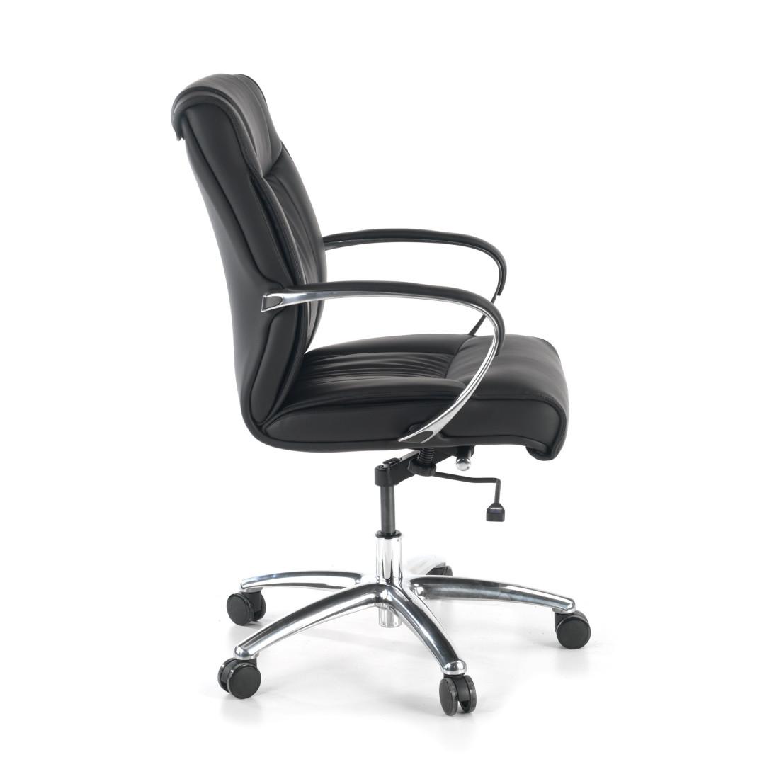 sillon de oficina negro bahia respaldo bajo piel sintetica piel sintetica 4