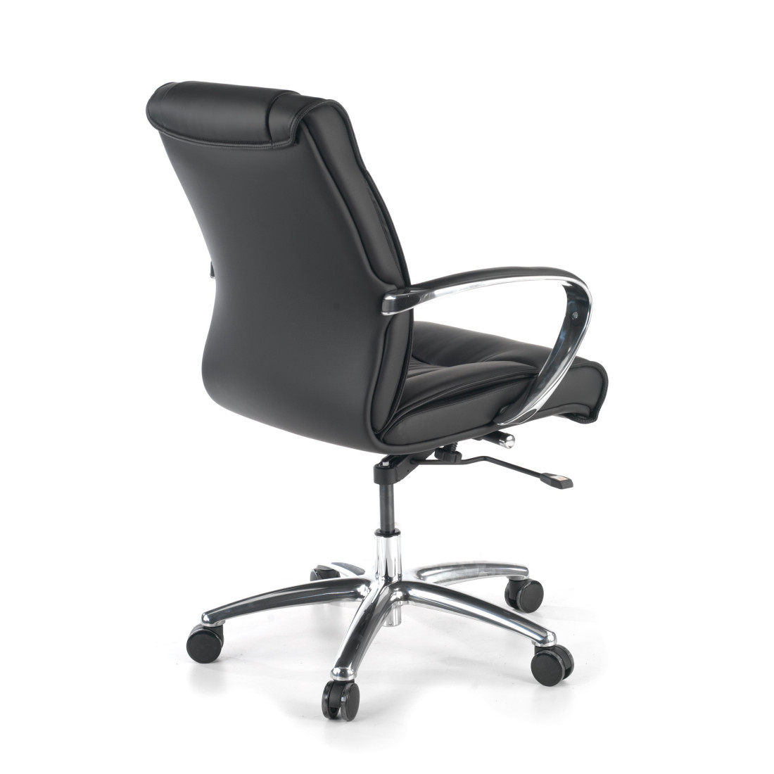 sillon de oficina negro bahia respaldo bajo piel sintetica piel sintetica 5