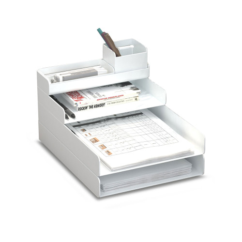 Kit Organizador Escritorio 6 Bandejas 