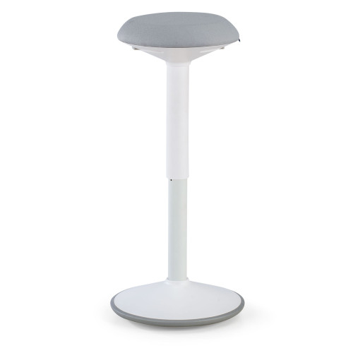 Taburete de oficina Ergonómico Ergostool, asiento dinámico - Gris