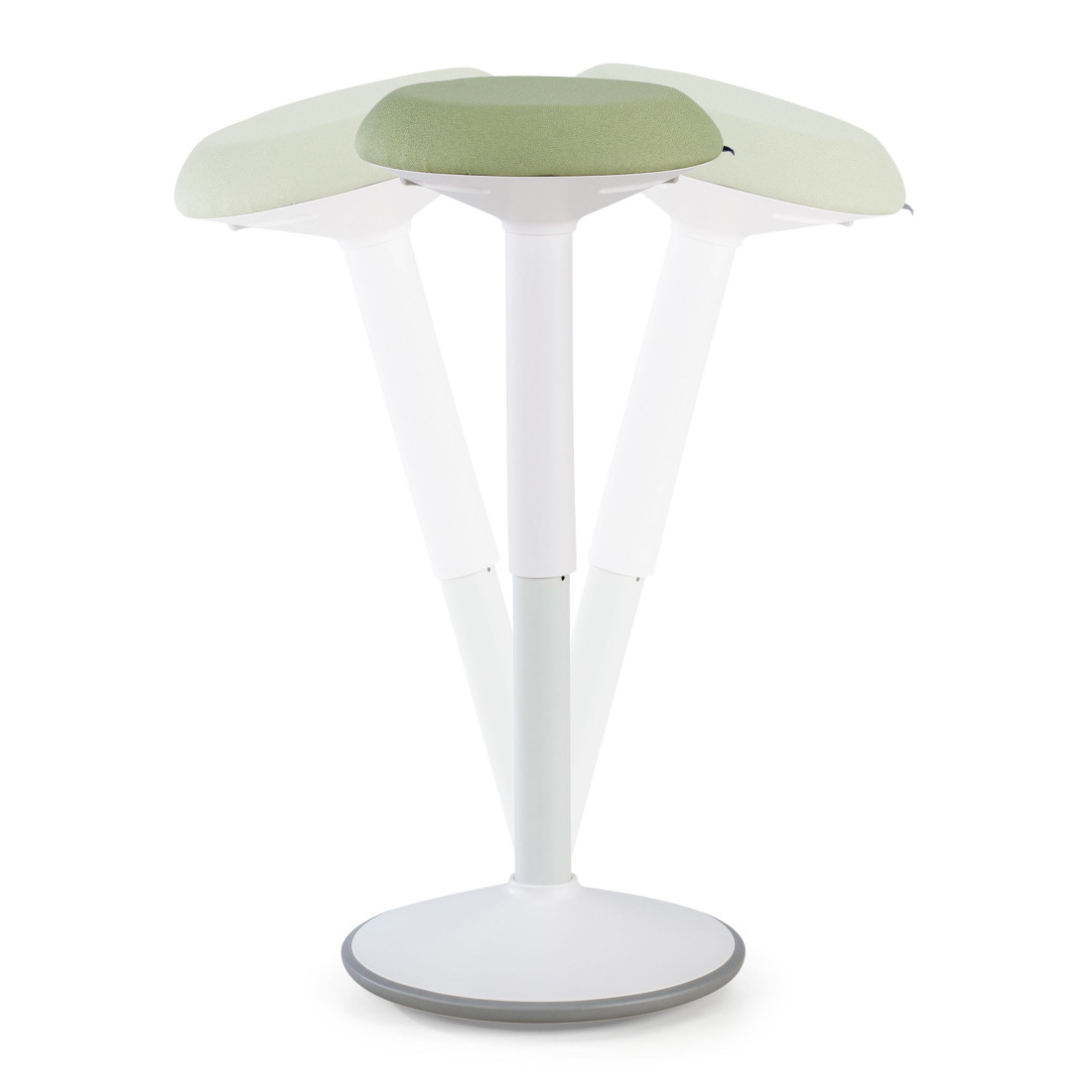 taburete ergonomico verde ergostool 3