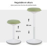 taburete ergonomico verde ergostool 4