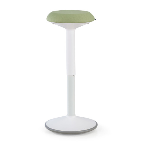 Taburete de oficina Ergonómico Ergostool, asiento dinámico - VERDE