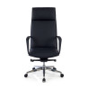 sillon de oficina negro kingston piel sintetica 3