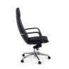 sillon de oficina negro kingston piel sintetica 5