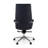 sillon de oficina negro kingston piel sintetica 7