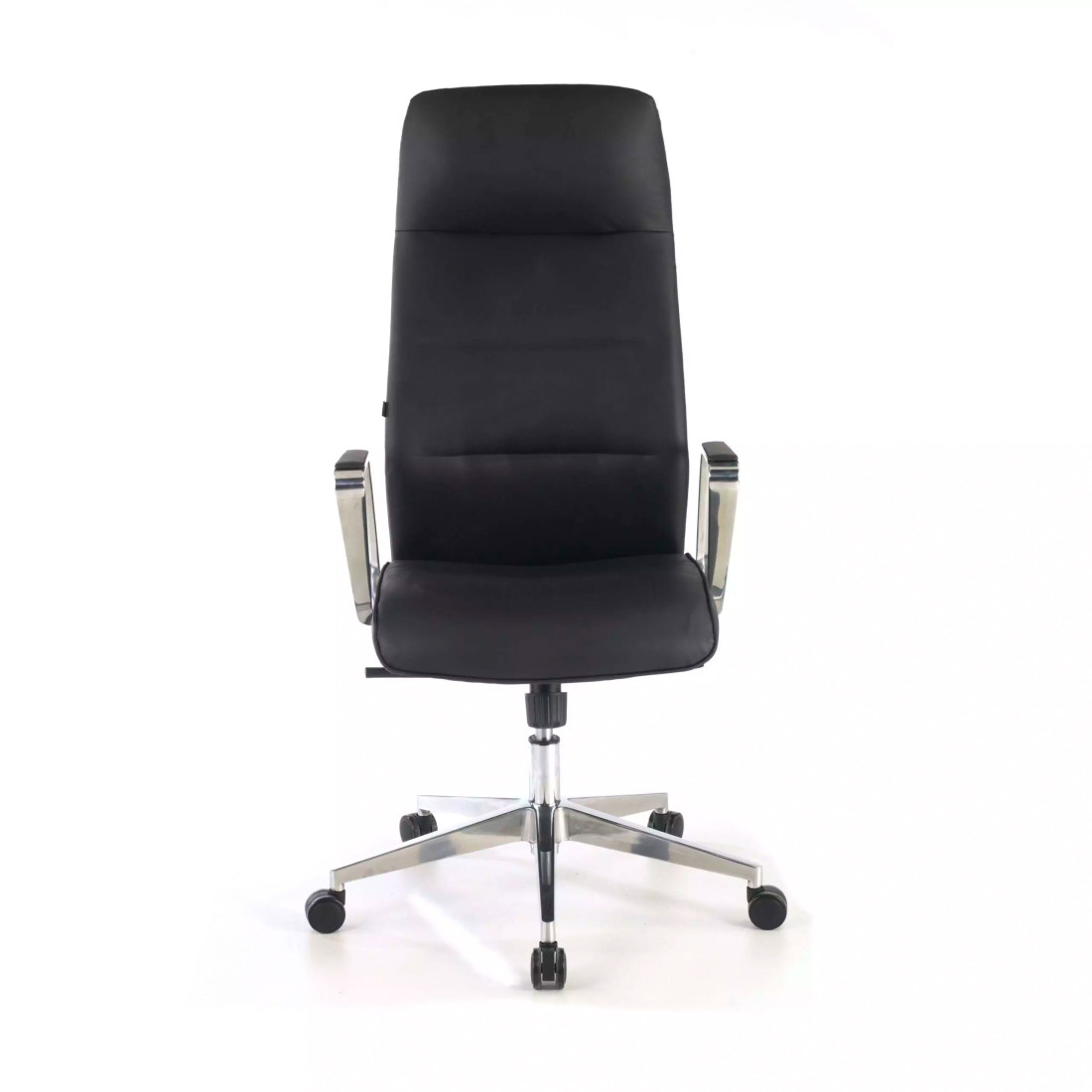 sillon de oficina negro leeds simil piel 4