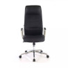 sillon de oficina negro leeds simil piel 4