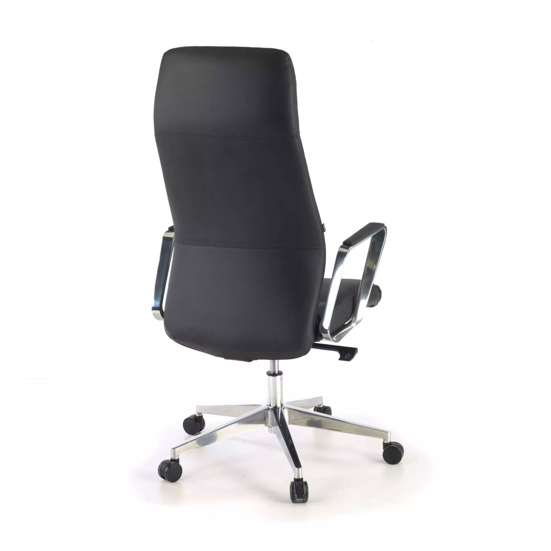 sillon de oficina negro leeds simil piel 5