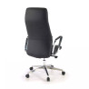 sillon de oficina negro leeds simil piel 5