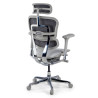 silla ergonomica gris ergohuman elite estructura negra piel natural piel natural 6