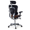 silla ergonomica marron cafe ergohuman elite estructura negra piel natural piel natural 6