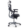 silla ergonomica negro ergohuman elite estructura negra piel natural piel natural 4