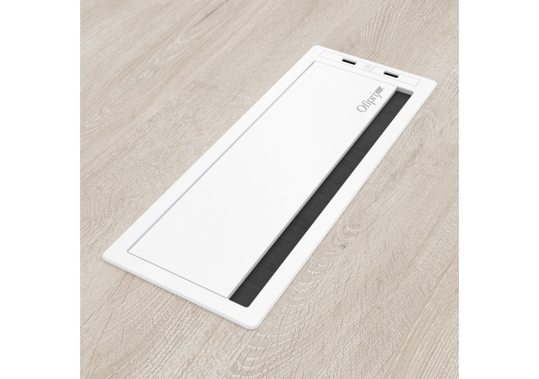 pasacables blanco chanel plus 1