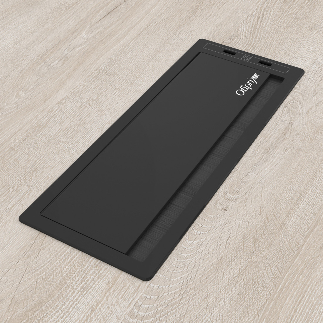 pasacables negro chanel plus 1