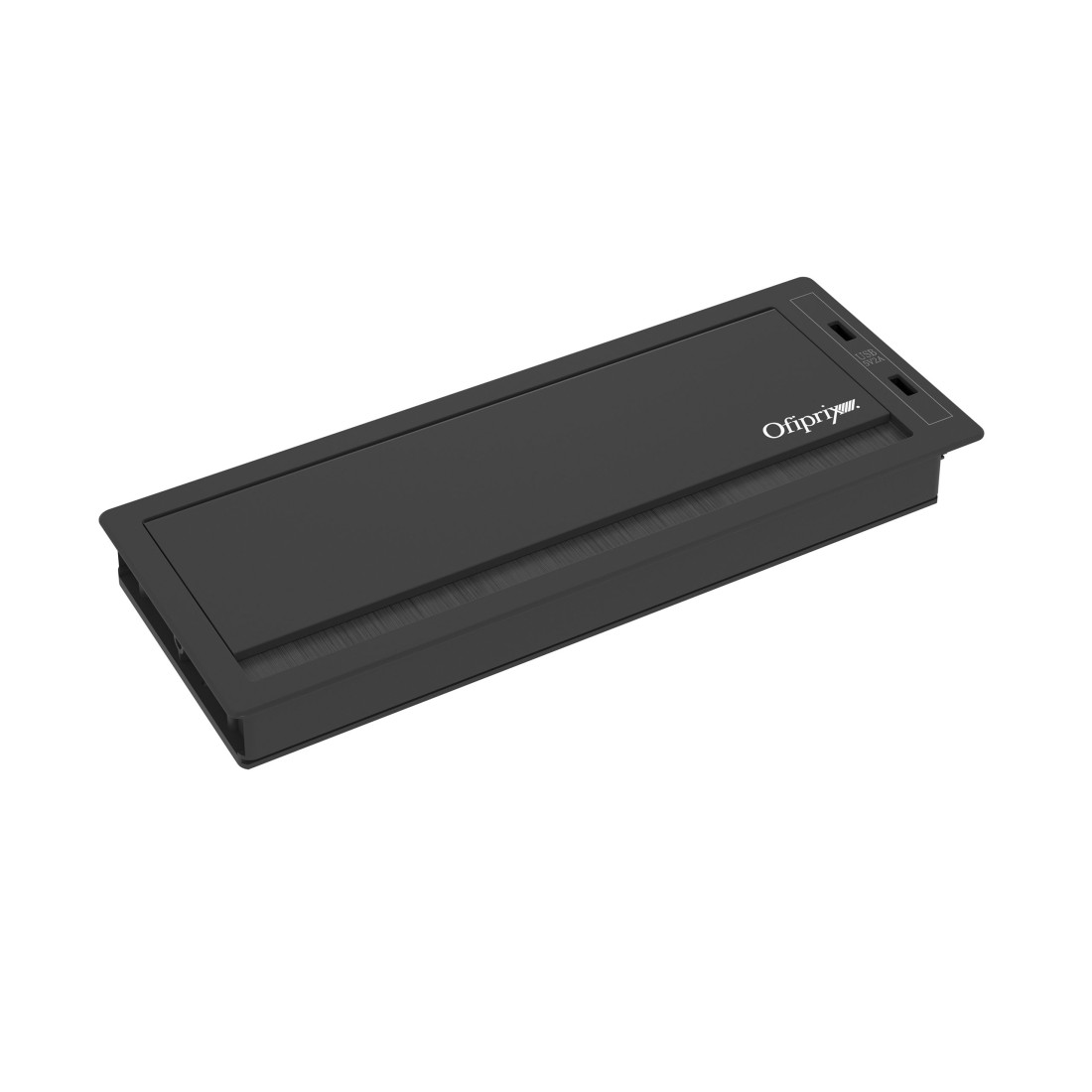 pasacables negro chanel plus 2