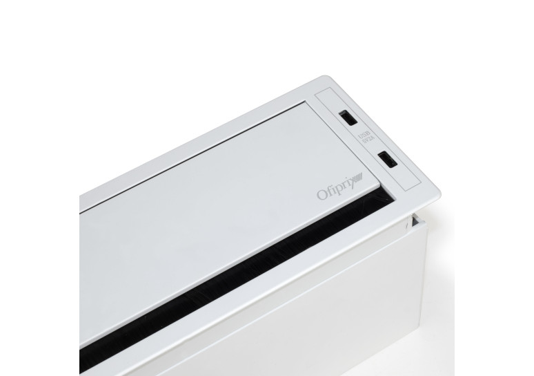 pasacables blanco contenedor chanel 4