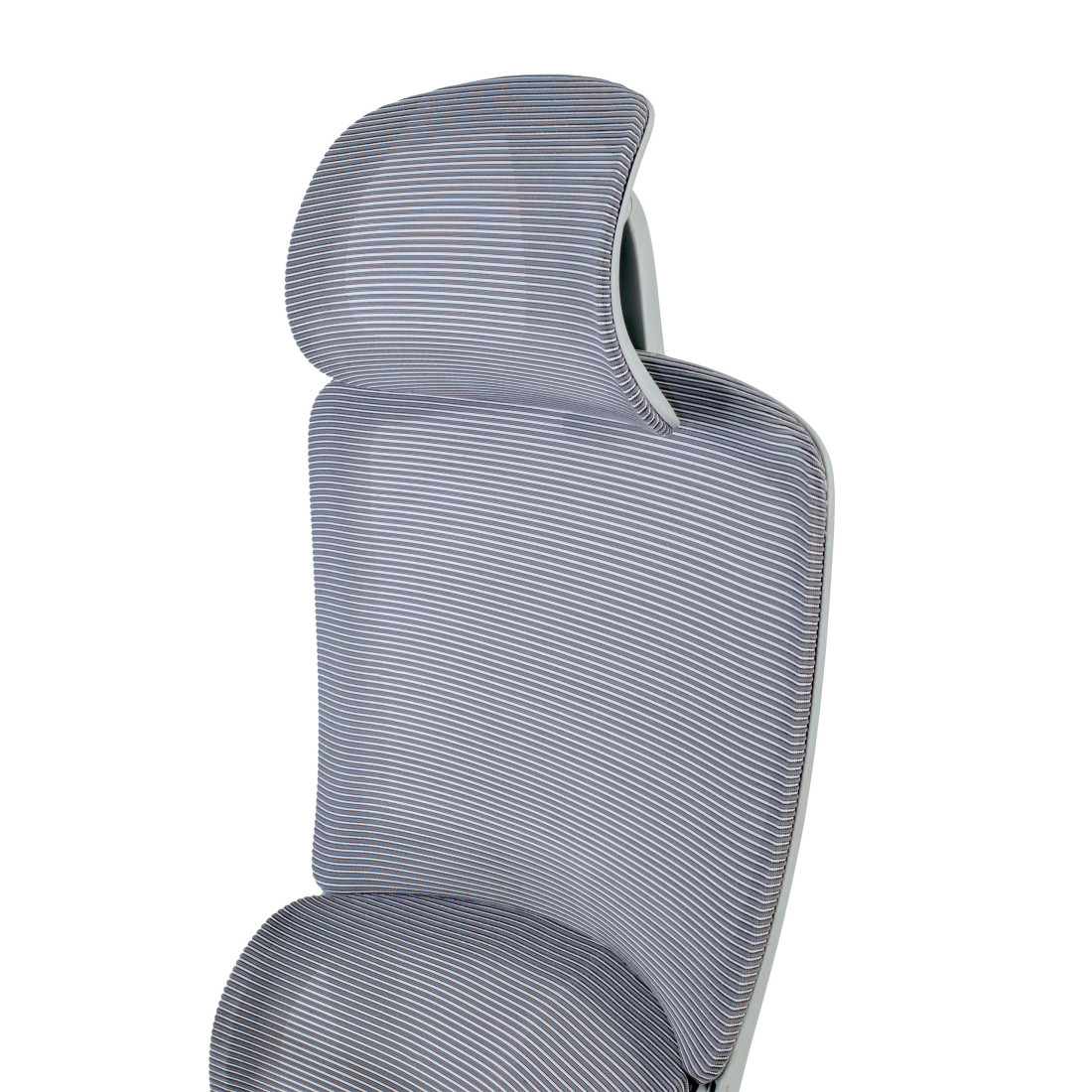 silla ergonomica gris gravity estructura blanca malla 9