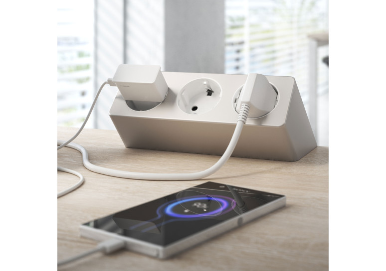 pasacables aluminio powerhub 2