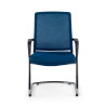 silla confidente azul dante red transpirable malla 3