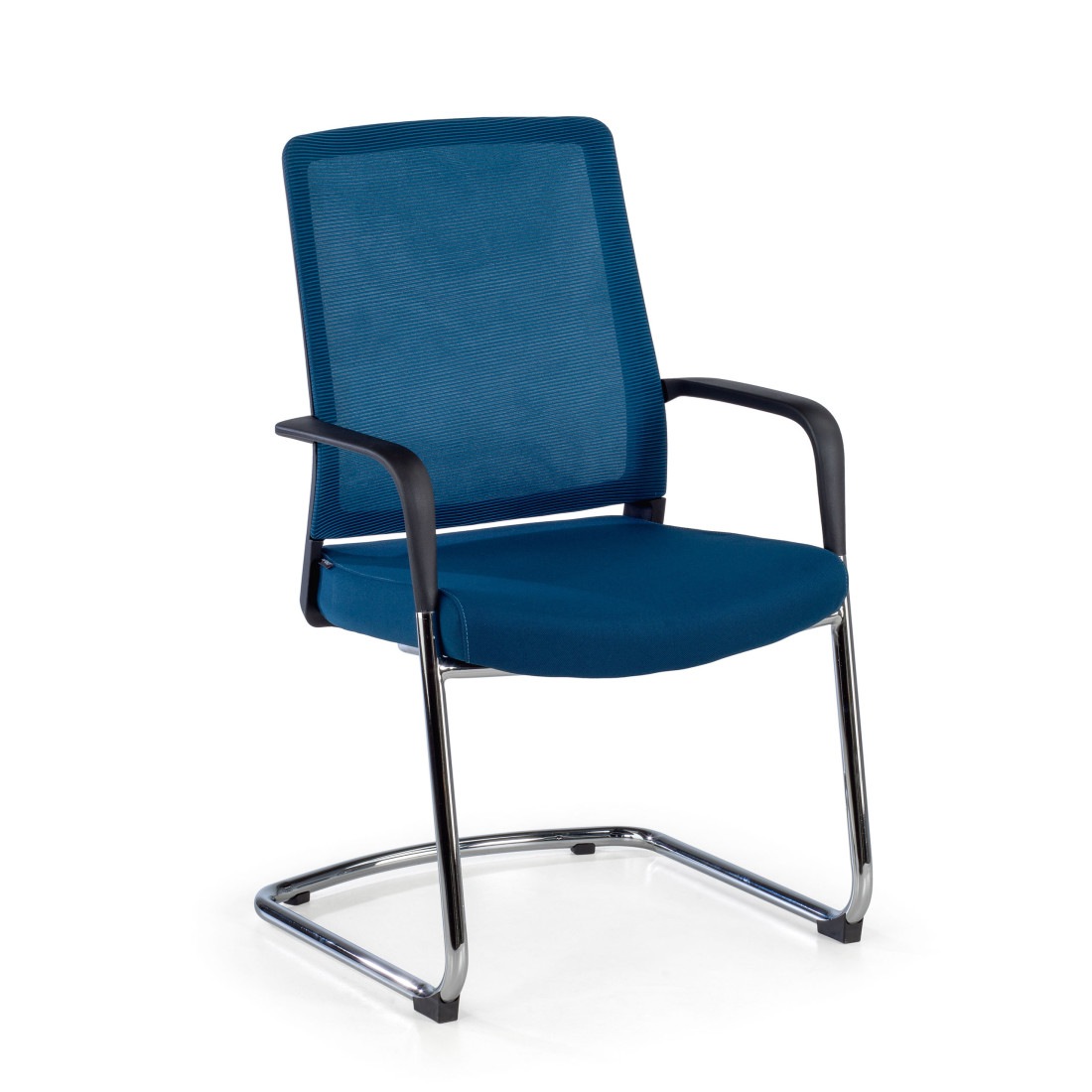 silla confidente azul dante red transpirable malla 1