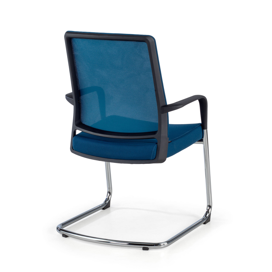 silla confidente azul dante red transpirable malla 5