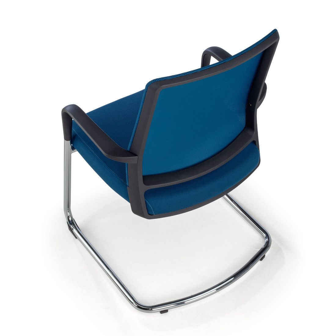 silla confidente azul dante red transpirable malla 7