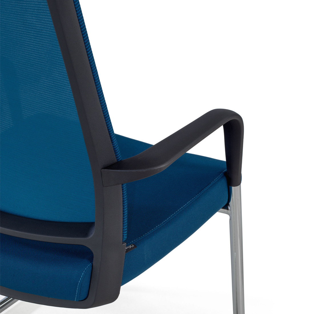 silla confidente azul dante red transpirable malla 9